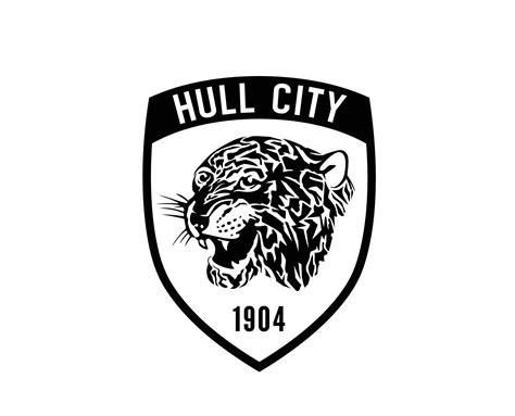 hull city afc line drawing